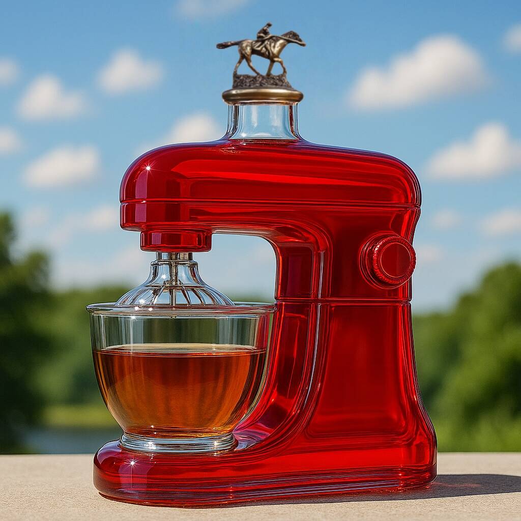 Stand Mixer Whiskey Bottle