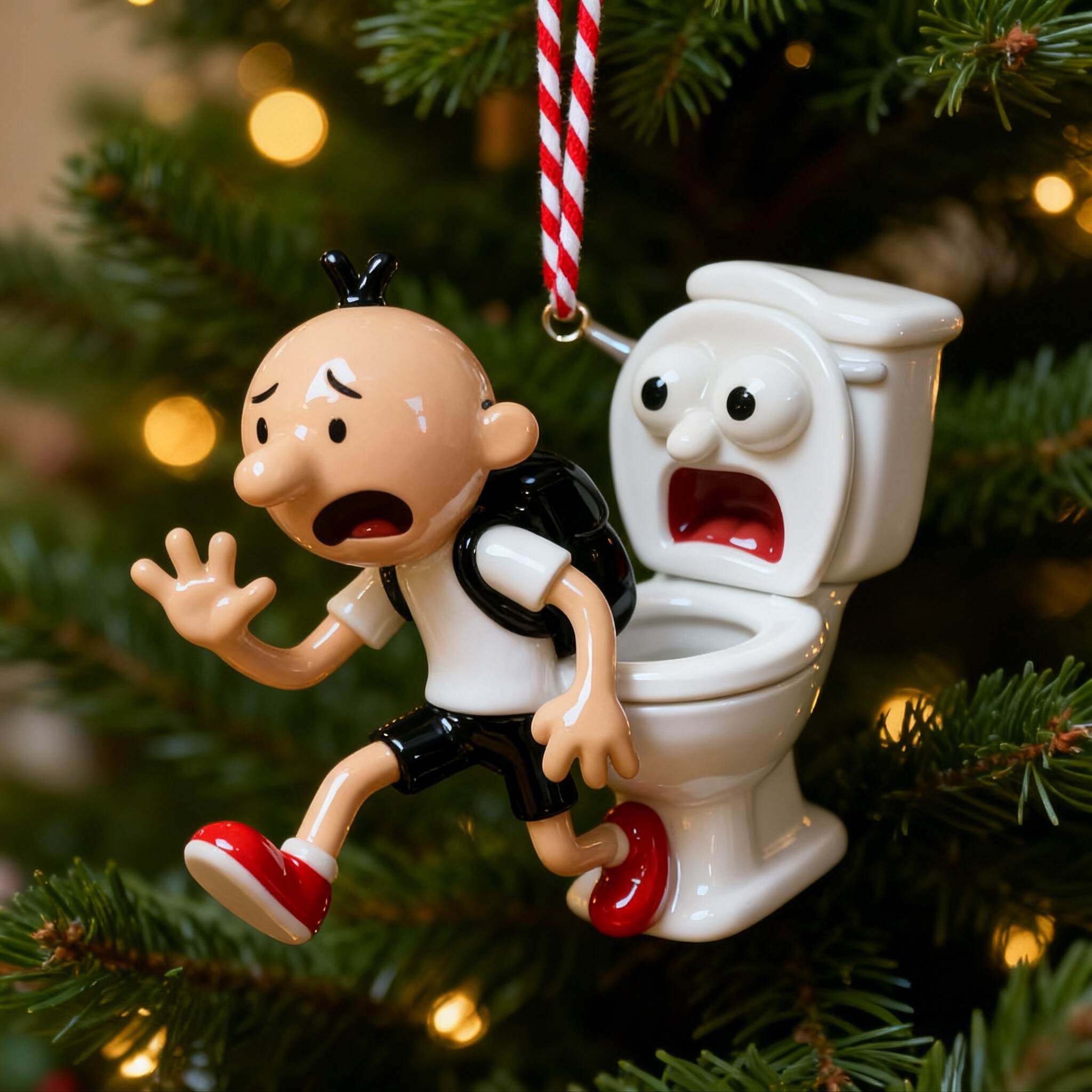 Greg’s Bathroom Panic Ornament