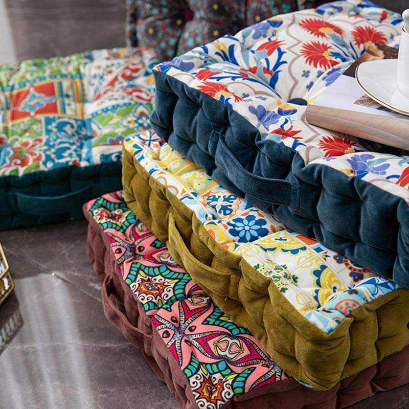 Morocco Style Chair Pad Floor Pillows