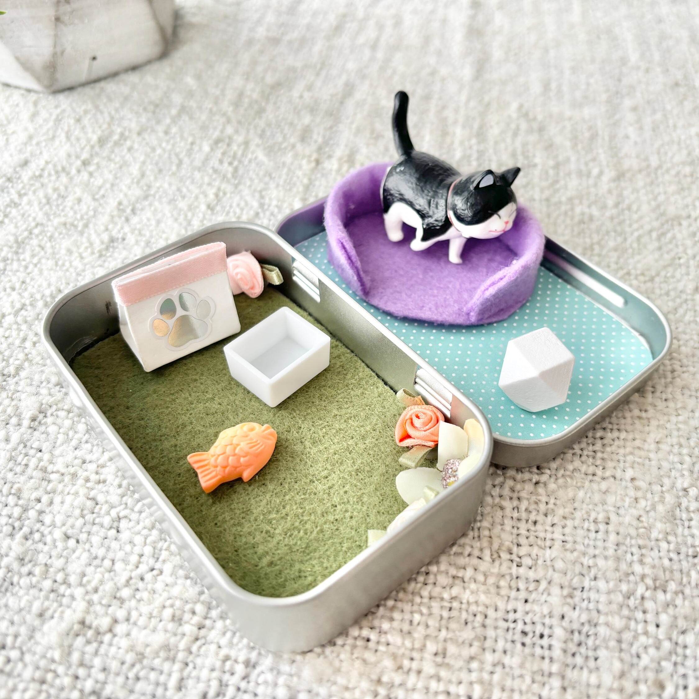 Pocket Pet Cat In A Tin