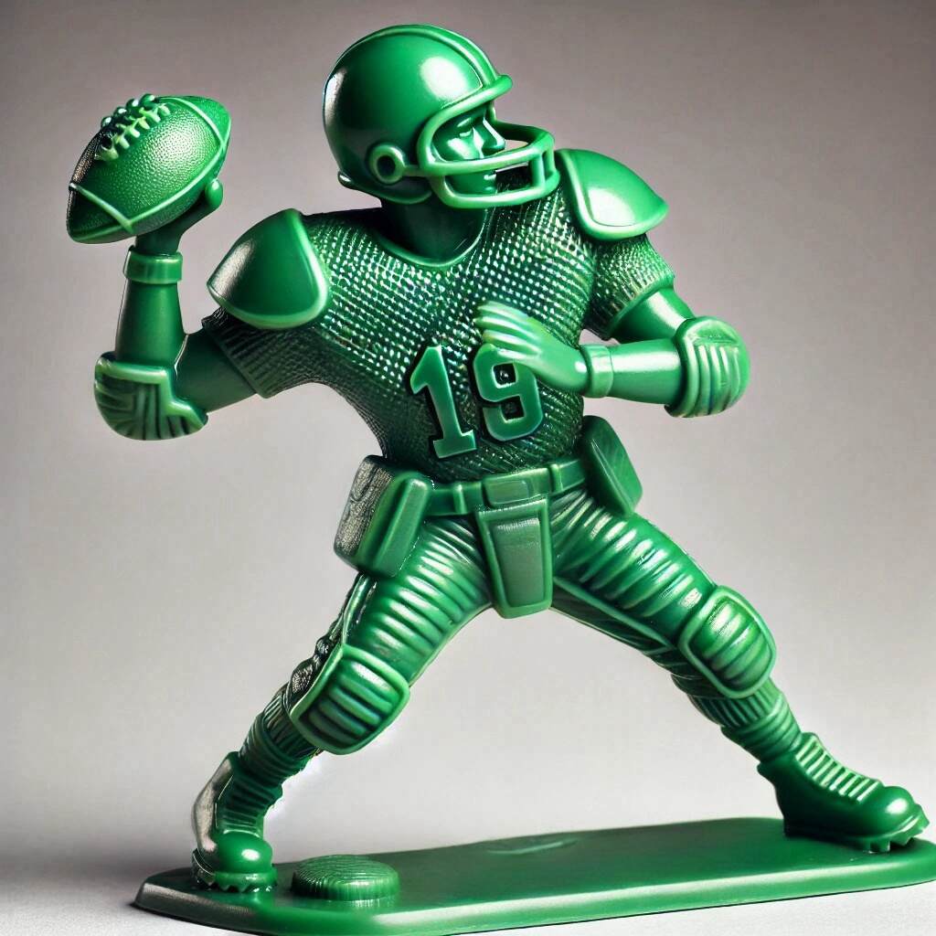 Green Army Men - Football Set