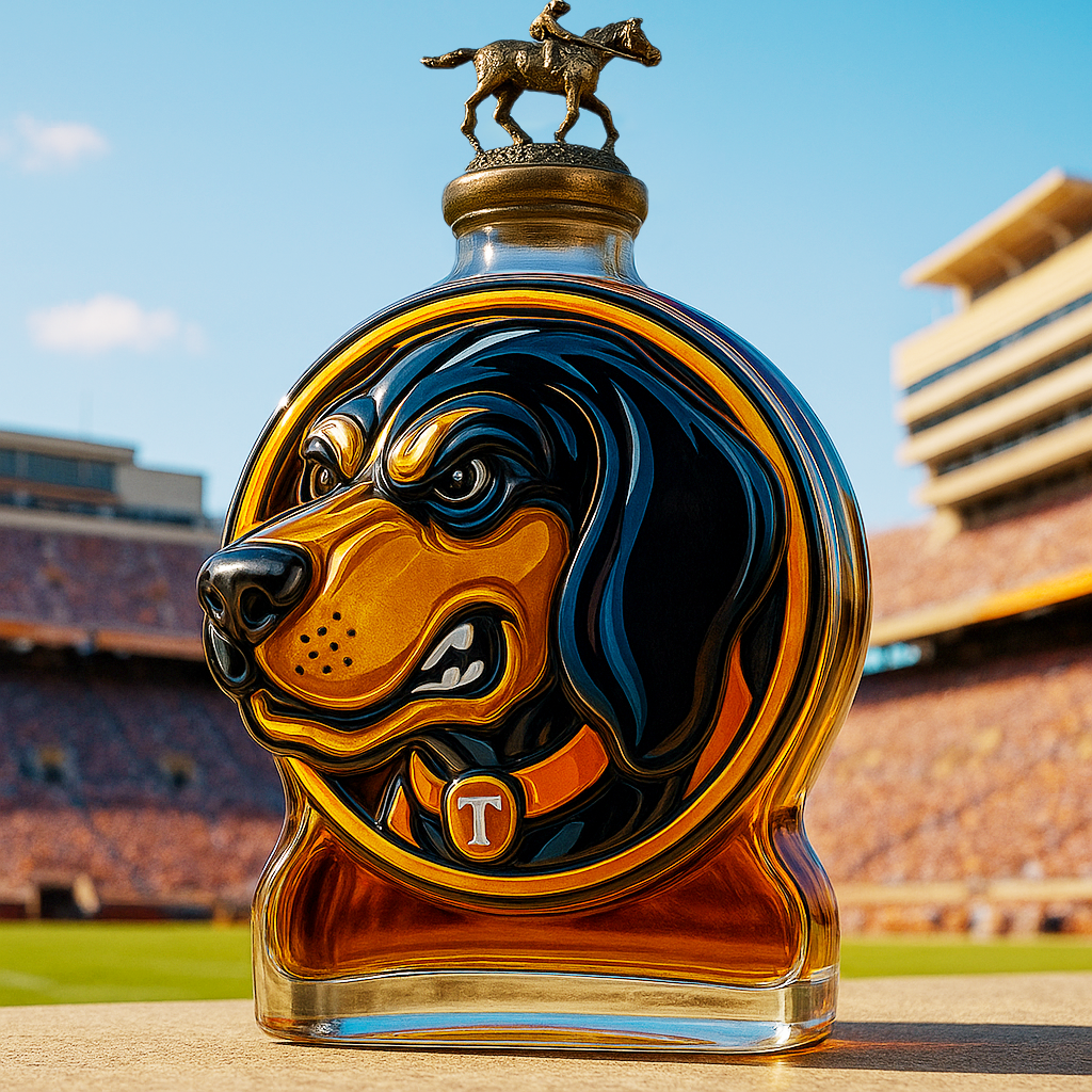 University of Tennessee Whiskey Bottle