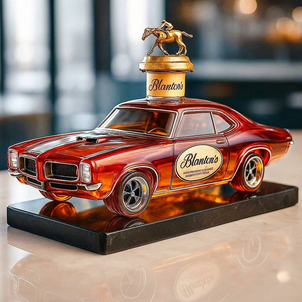 Pontiac GTO Whiskey Bottle