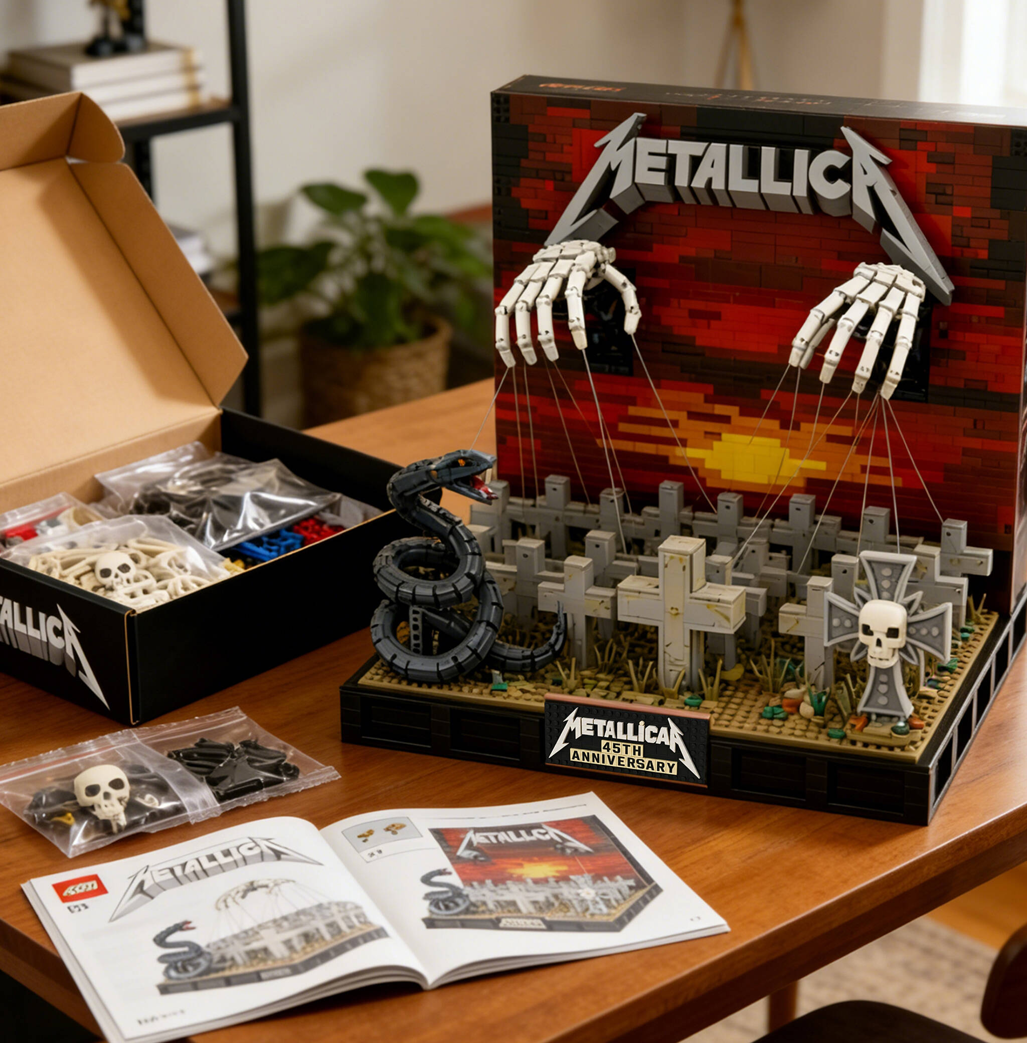 Metallica 45th Anniversary Limited Display Set