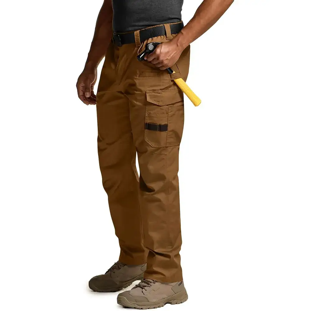 Men's Ripstop Work Pants ,Water Resistant  Outdoor Tactical Pants