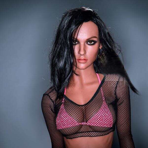 Cici 5ft45 / 166cm #139 Head TPE Sexy Lady Tanned Realistic  Sex Doll