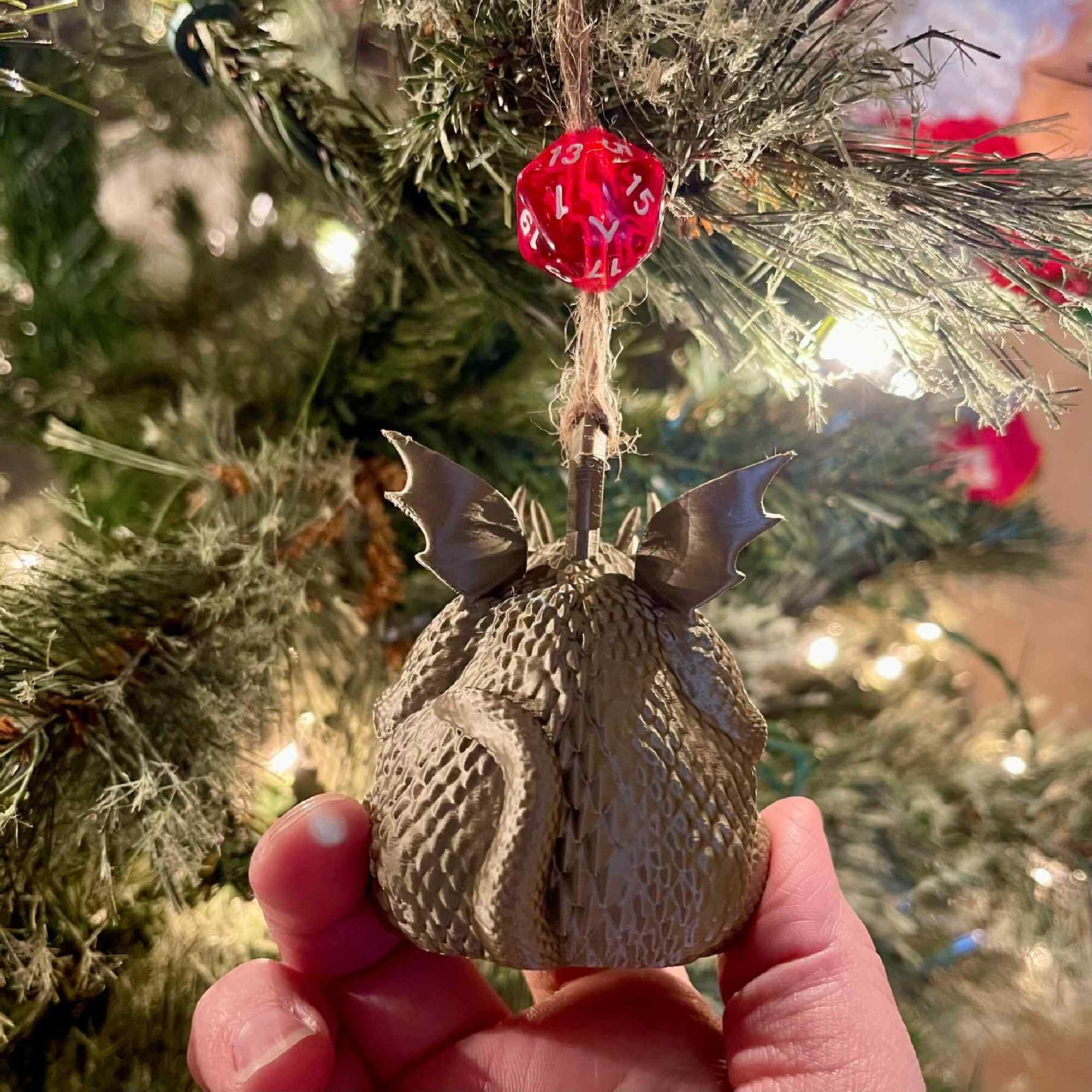 Chonky Fat Dragon Ornament