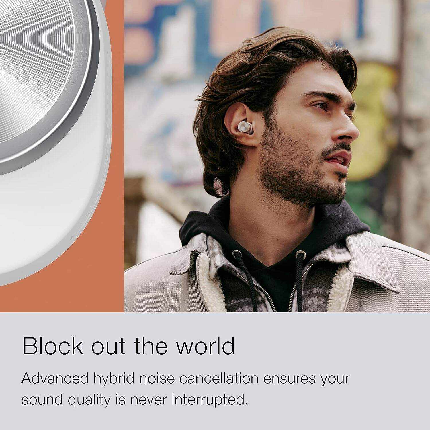 Bowers & Wilkins Pi5 S2 True Wireless Earphones, in-Ear Bluetooth Earbuds with Mic, Active Noise Cancellation, 16-Hr Battery, Android/iOS, Powerful Sound, Extreme Comfort, Sage Green (2023 Model)
