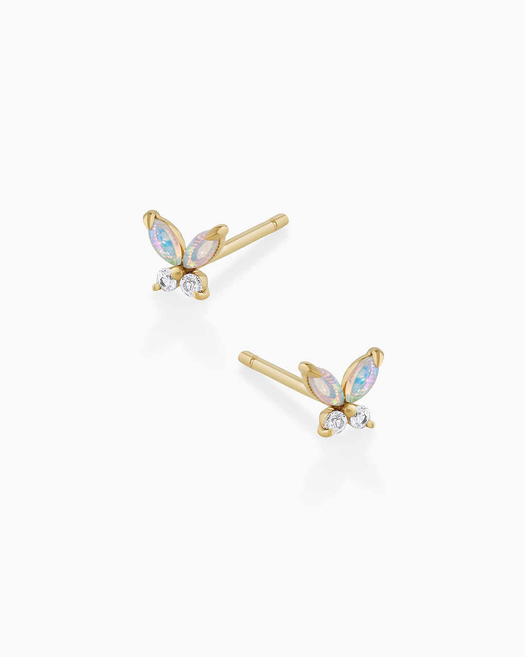 Opal Butterfly Studs
