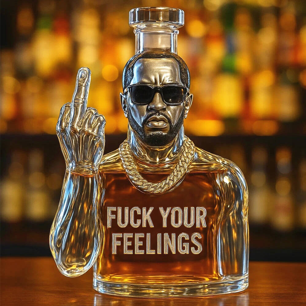 Attitude Bad Boy Era Whiskey Bottle