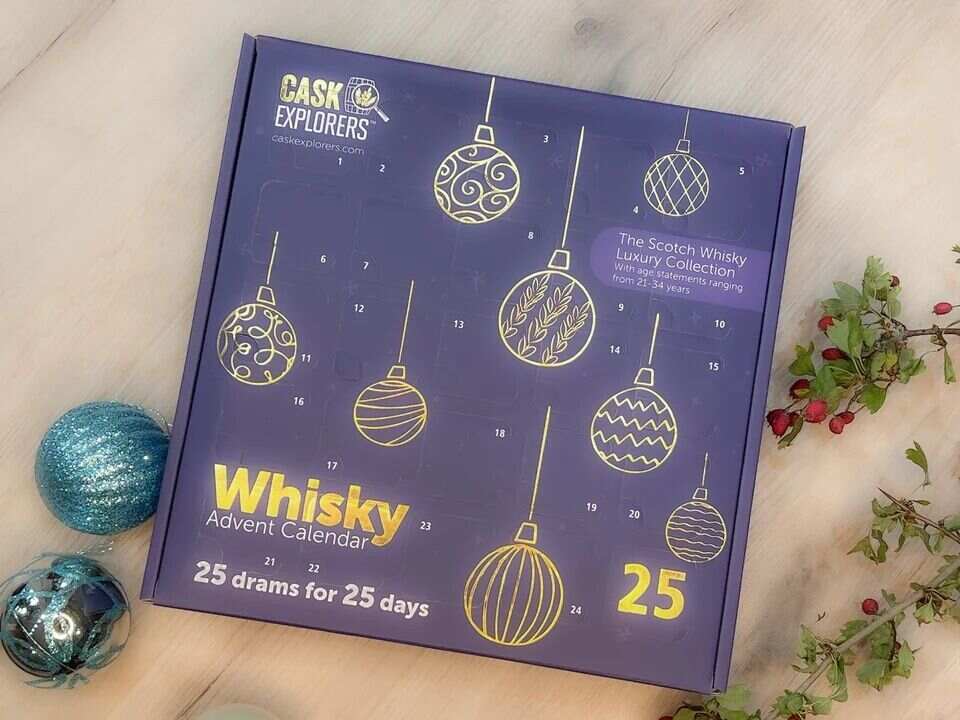 Scotch Whisky Advent Calendar the Luxury 25 Day Collection - Aanythingby Clearance