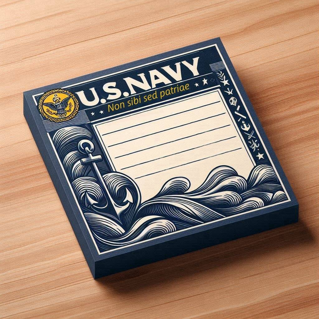 U.S. Military Pride Sticky Notes