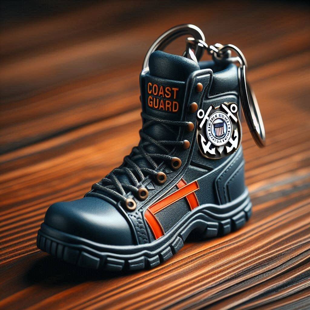 Veterans Tribute U.S. Military Boots Keychain