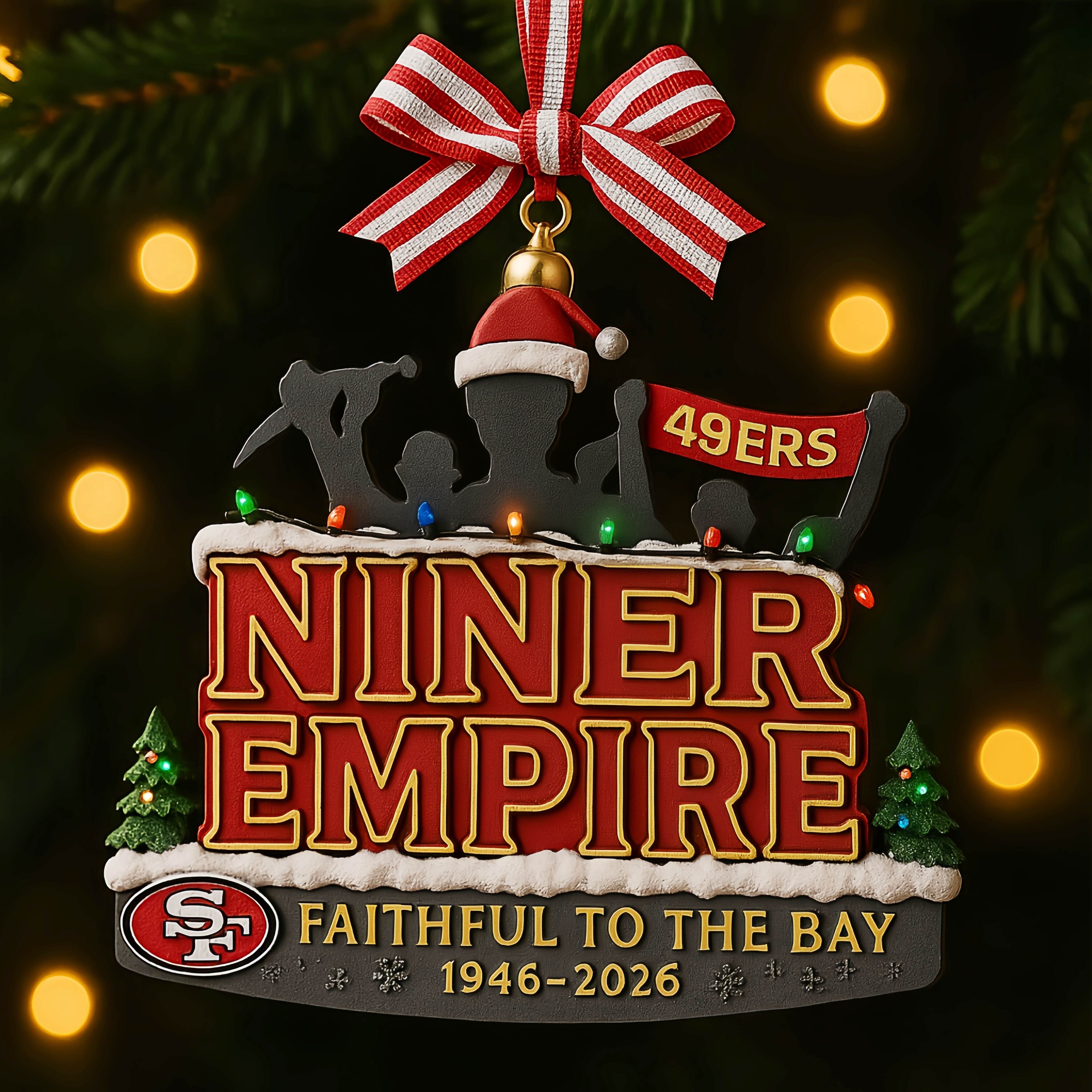 San Francisco 49ers · 1946–2026 Holiday Keepsakes