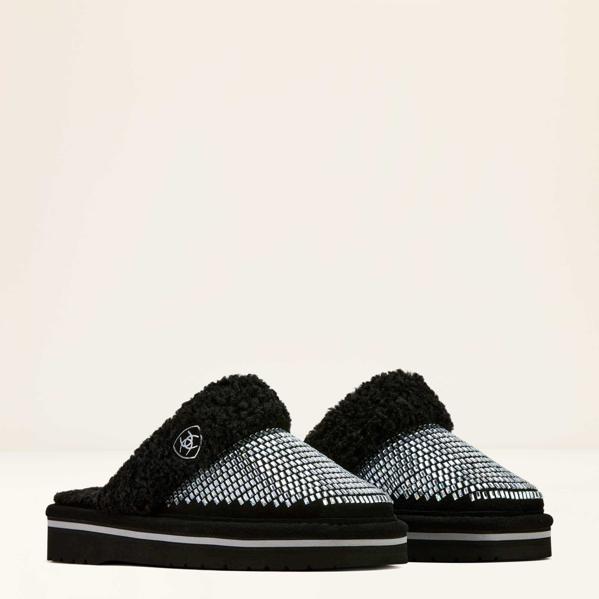 Jackie Square Toe Stack Slipper