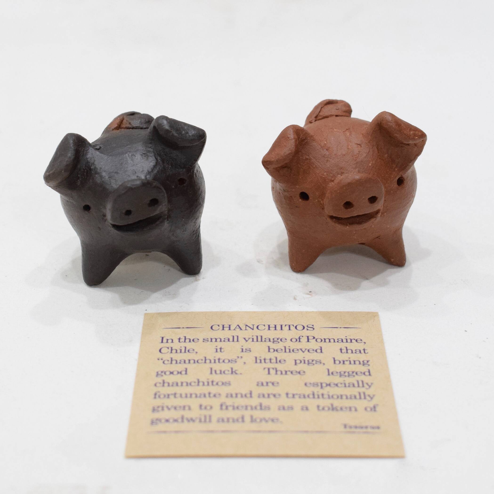 🐷Pig Three Legged Chilean Good Luck Pig