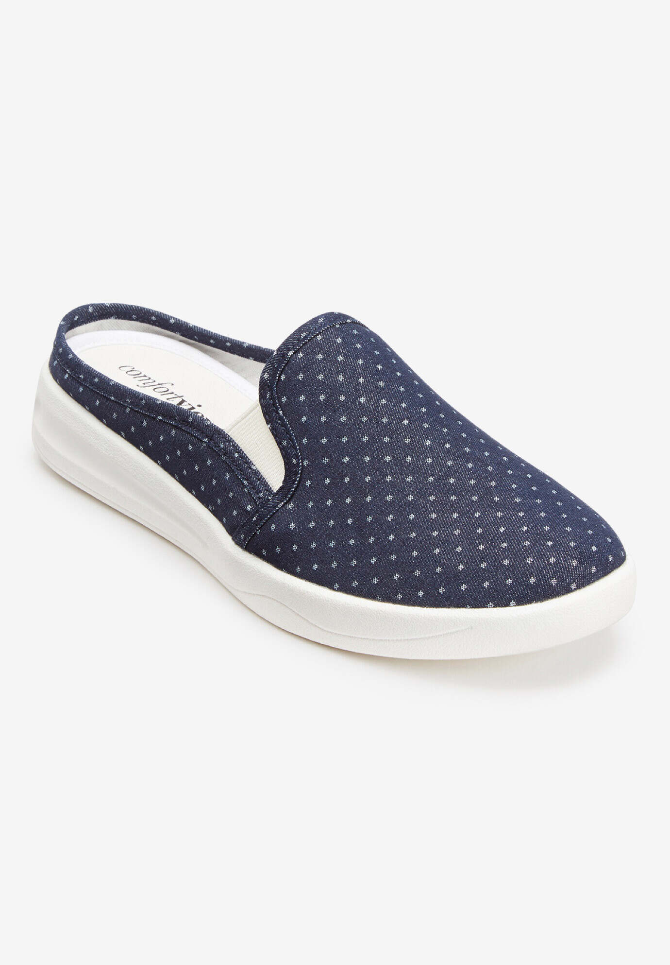 The Camellia Slip On Sneaker Mule