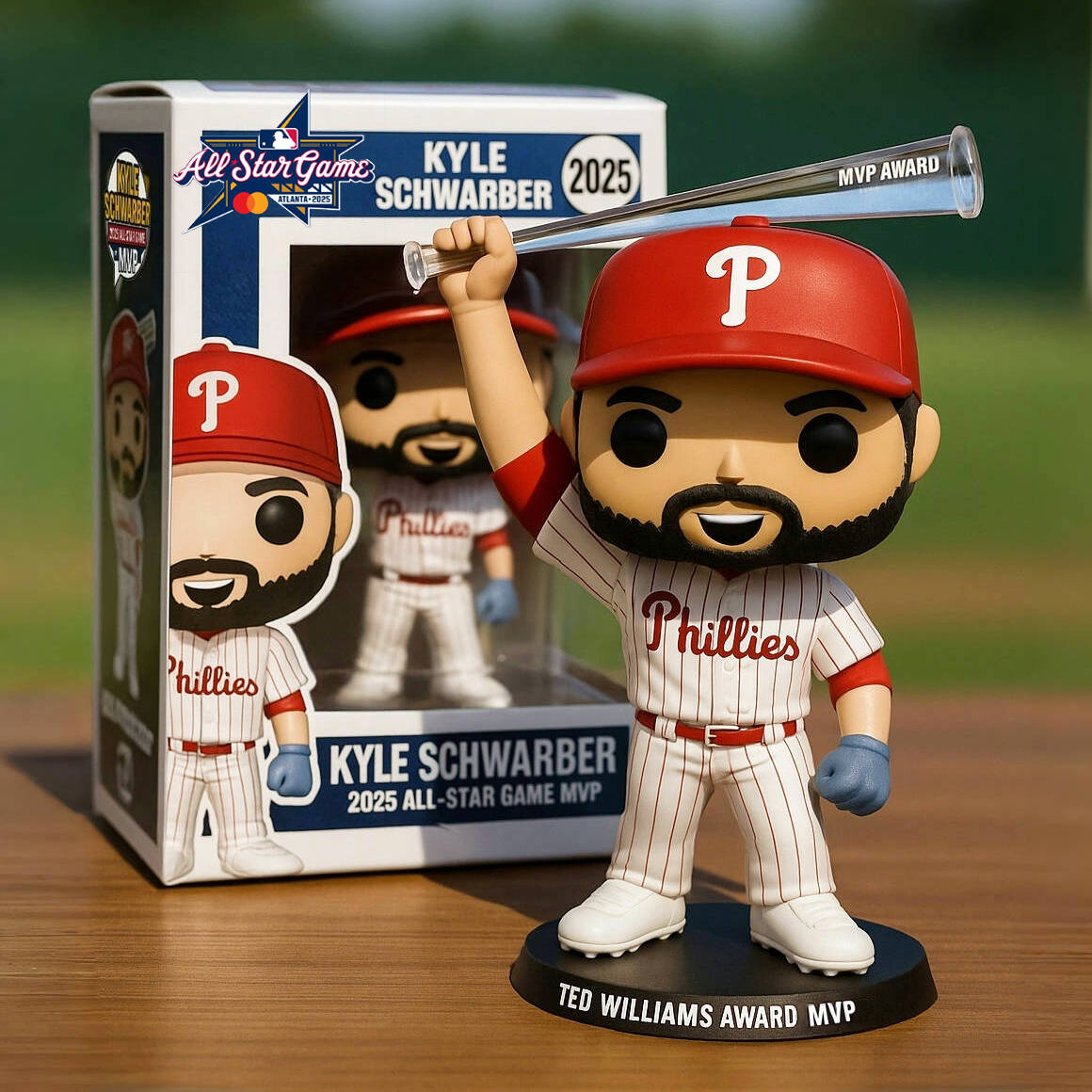 POP!Kyle Schwarber—2025 MLB All-Star Game MVP!