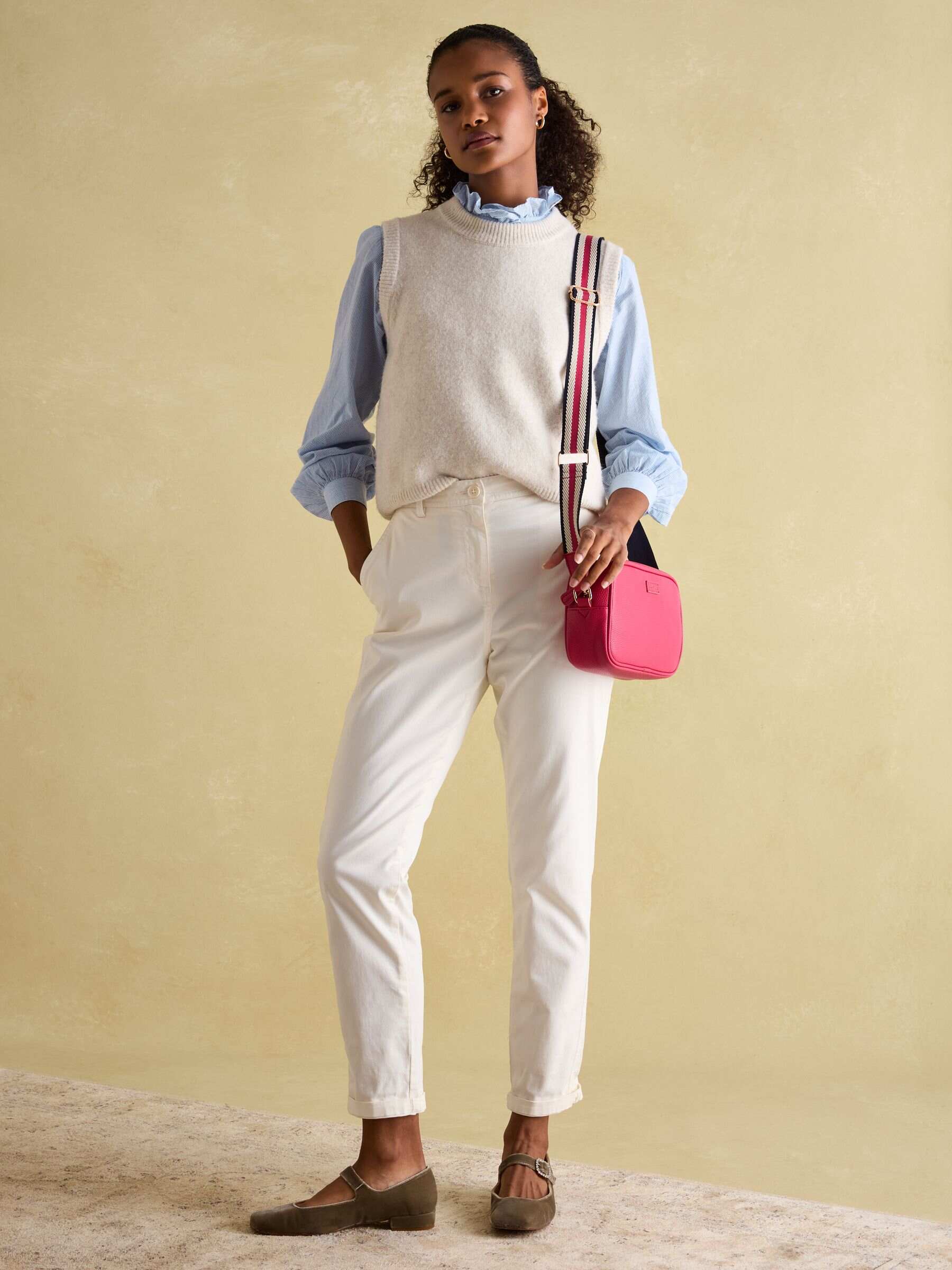 Trent Pink Cross Body Bag