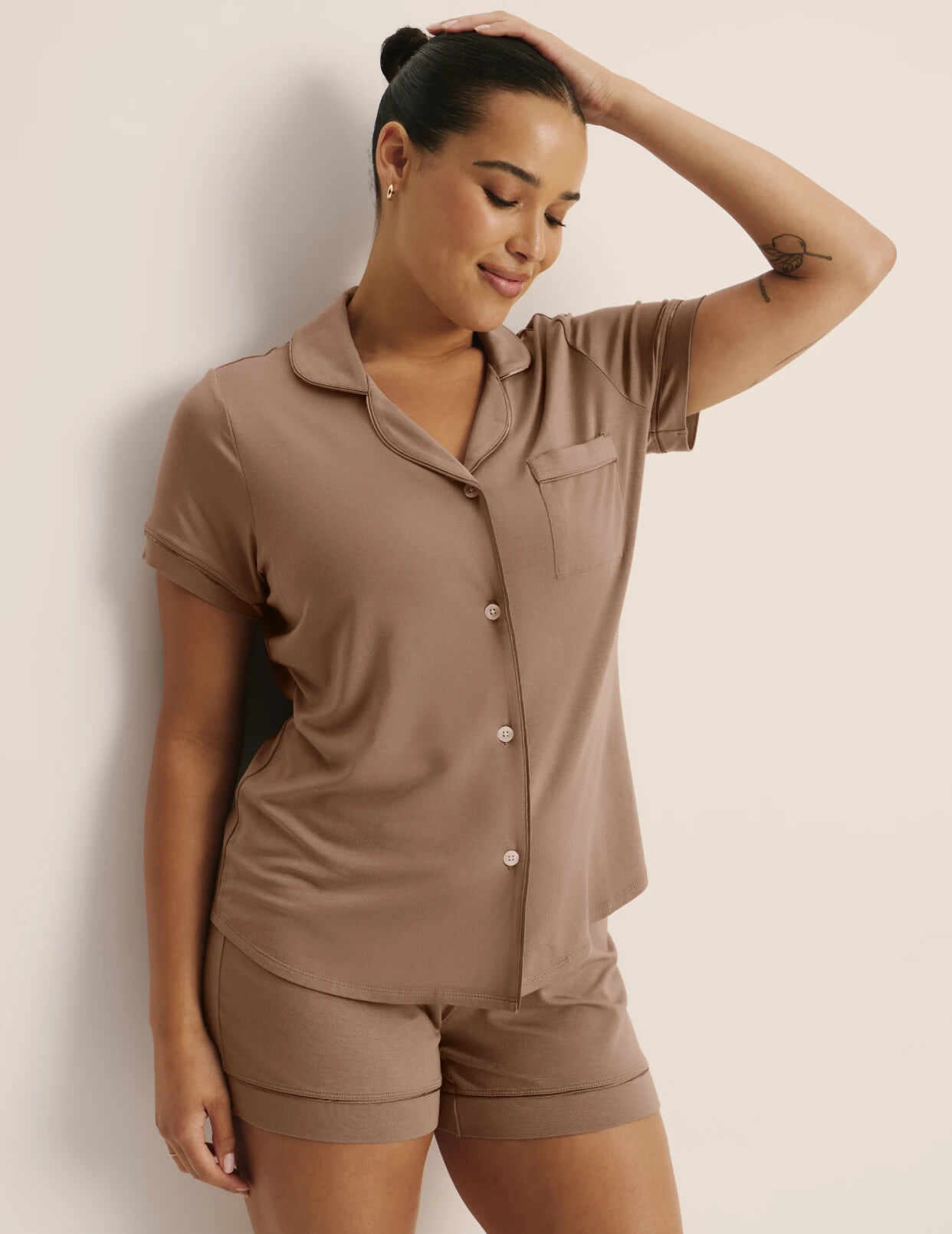 Short Sleeve Modal Sleep Top