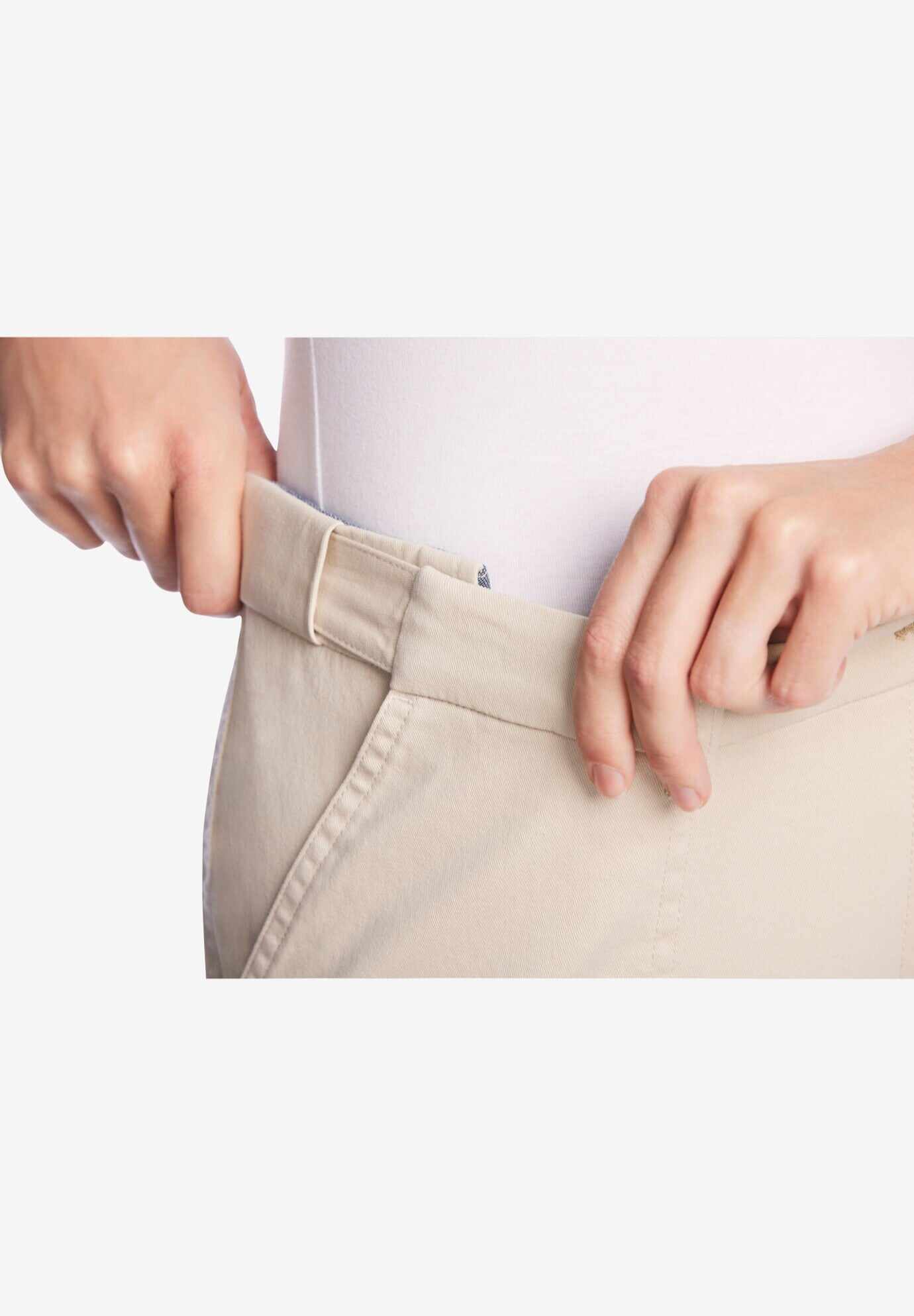 Freedom Waist Chino Capri