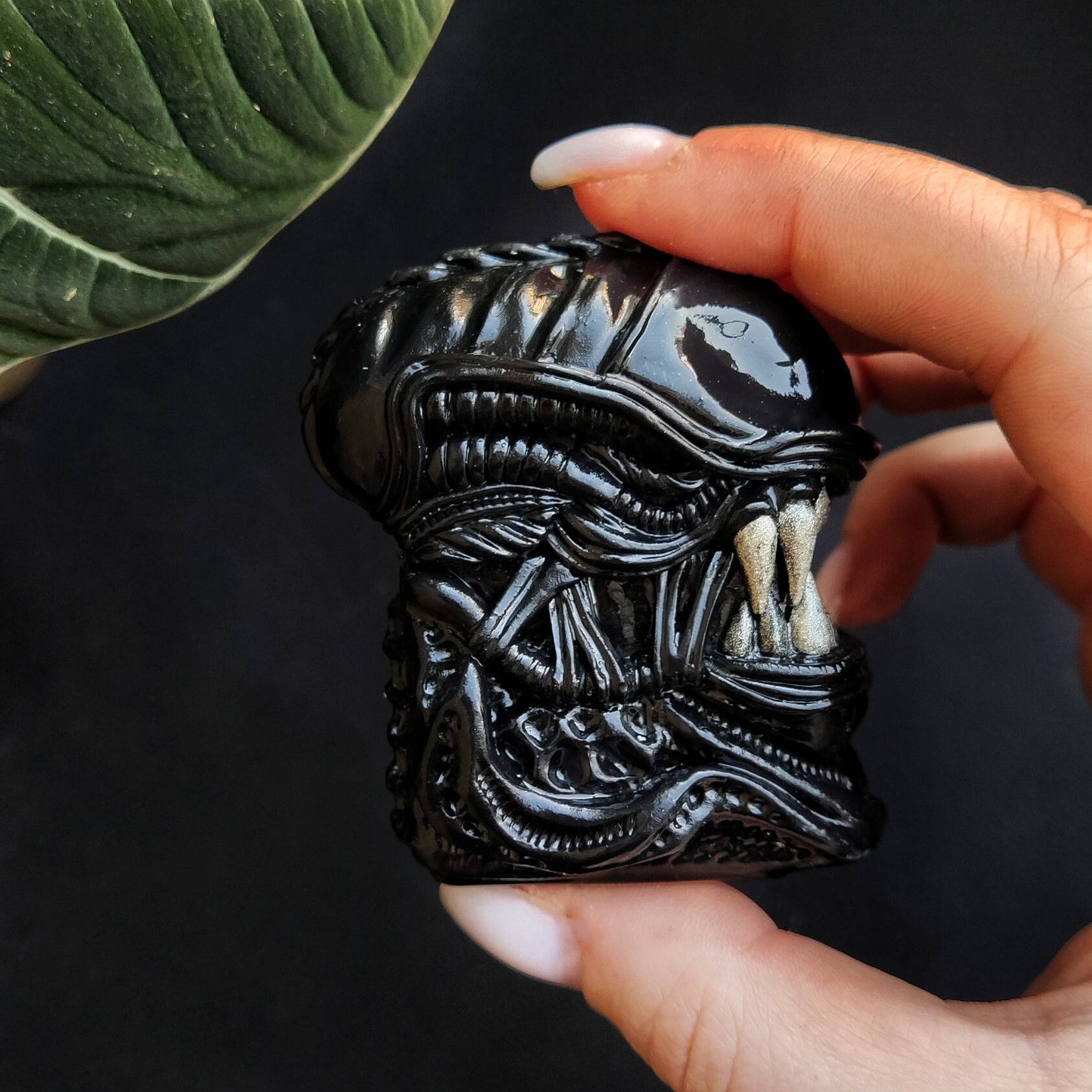 Lighter case Xenomorph alien handmade horror