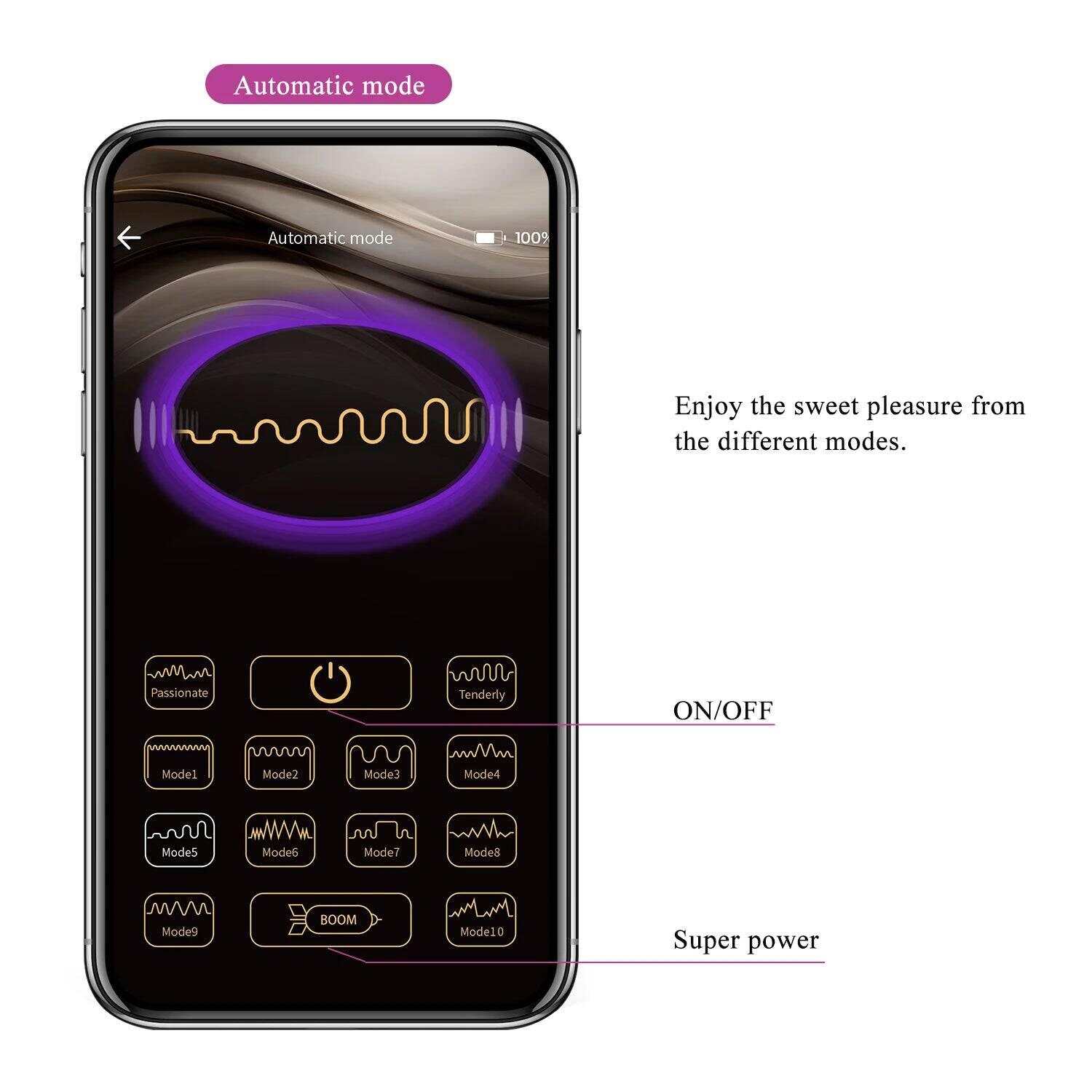 Pretty Love Bluetooth Wireless Vibrator - APP Control for Clitoral & G-Spot