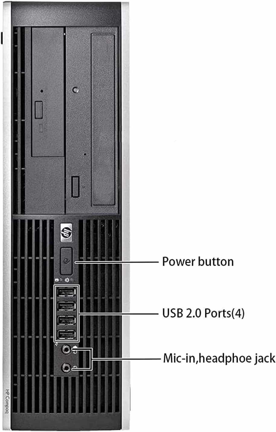Desktop Computer PC, 3.1 GHz, Intel Core i5, 16GB, RAM, 2TB HDD, New 22 inch LED Monitor, RGB Speaker and Keyboard Mouse, WiFi, Windows 10 Pro (Renewed)