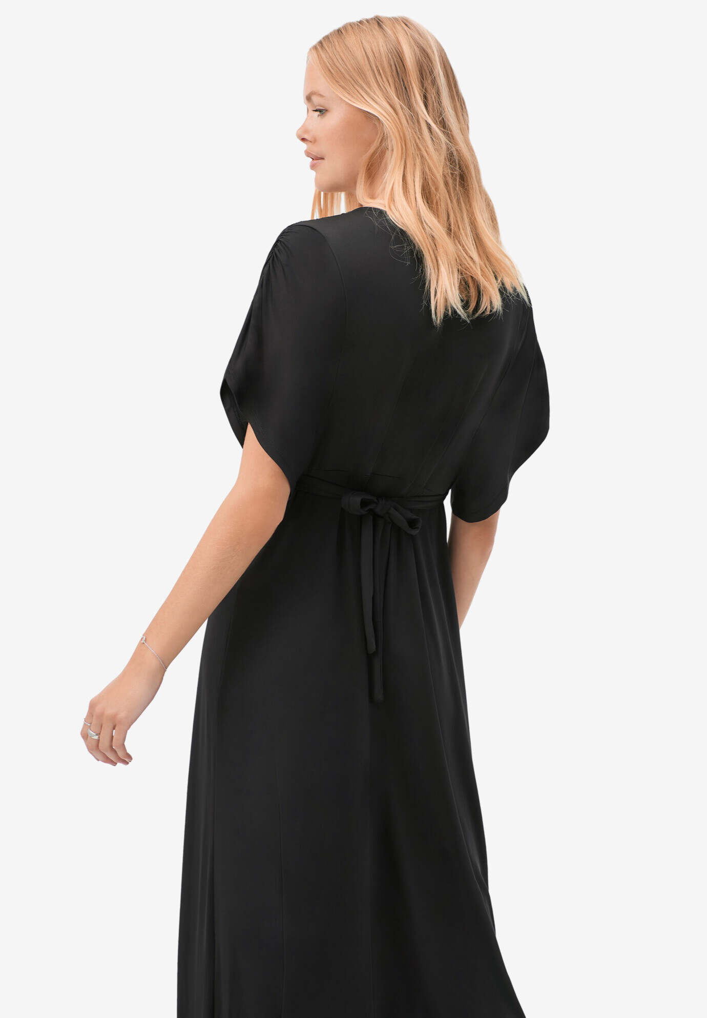 Knit Tie-Back Maxi