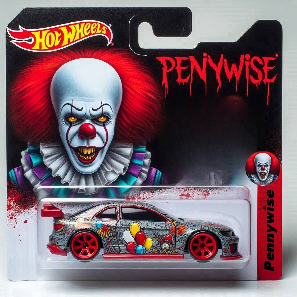 😱🏎️Scary Character Hot Wheels