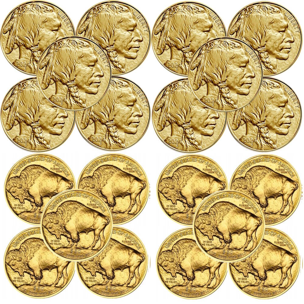 2024 1 oz Gold American Buffalo $50 Coin BU