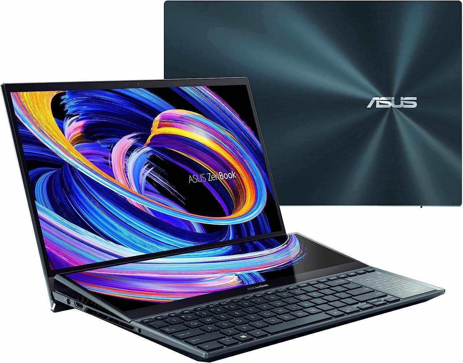 ASUS ZenBook Pro 16X OLED 16 inch 4K OLED 16:10 Touch Display, ASUS Dial, Intel Core i9-12900H, 32GB, 2TB, GeForce RTX 3060 GPU, Windows 11 Pro, Tech Black, UX7602ZM-XB96T