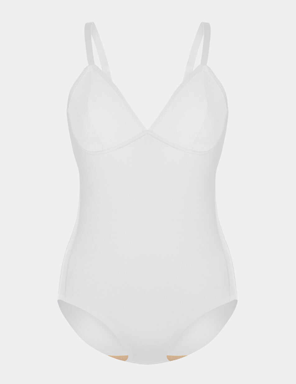 Mesh Deep V Bodysuit