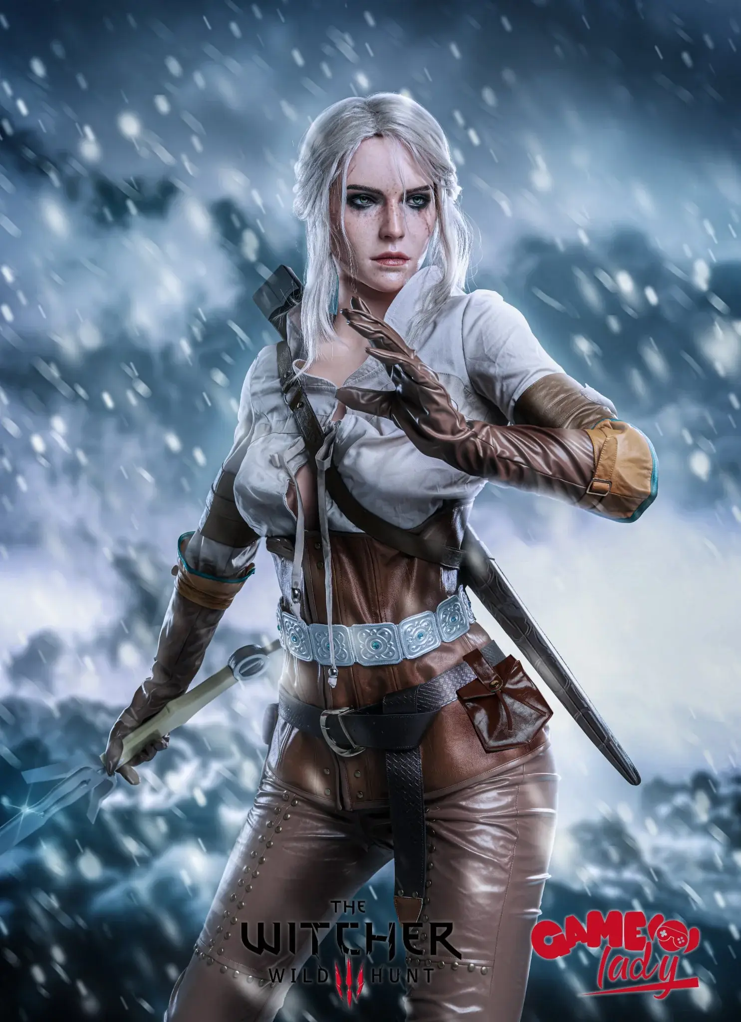 Ciri Lady Silicone Sex Doll - Game Lady Doll