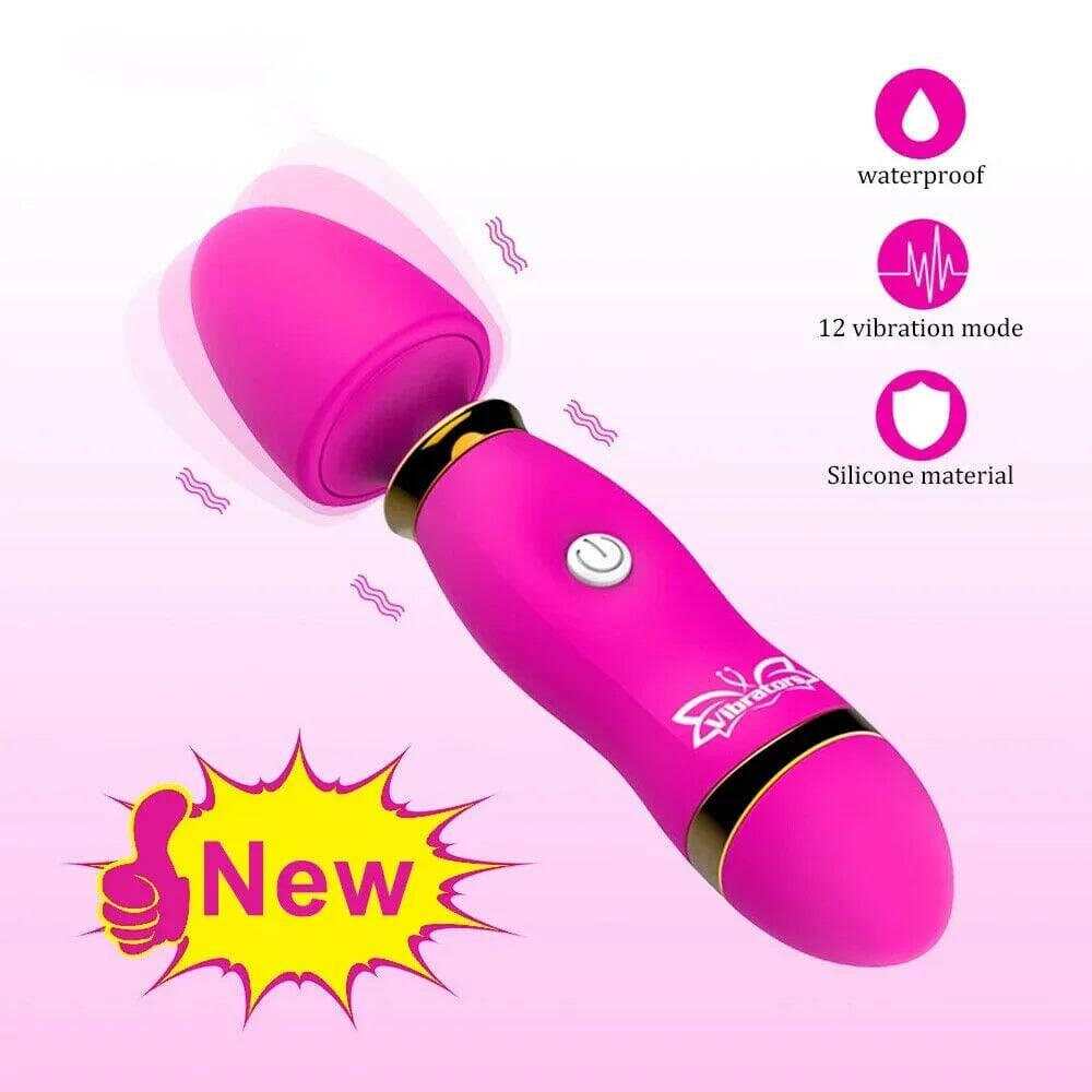 Powerful Mini Vibrator: Vagina & Anal Plug, G-Spot Stimulator