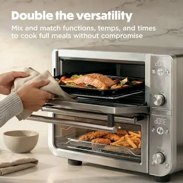 Double Oven Pro Smart XL Countertop Oven & Air Fryer - DCT801 / DCT821