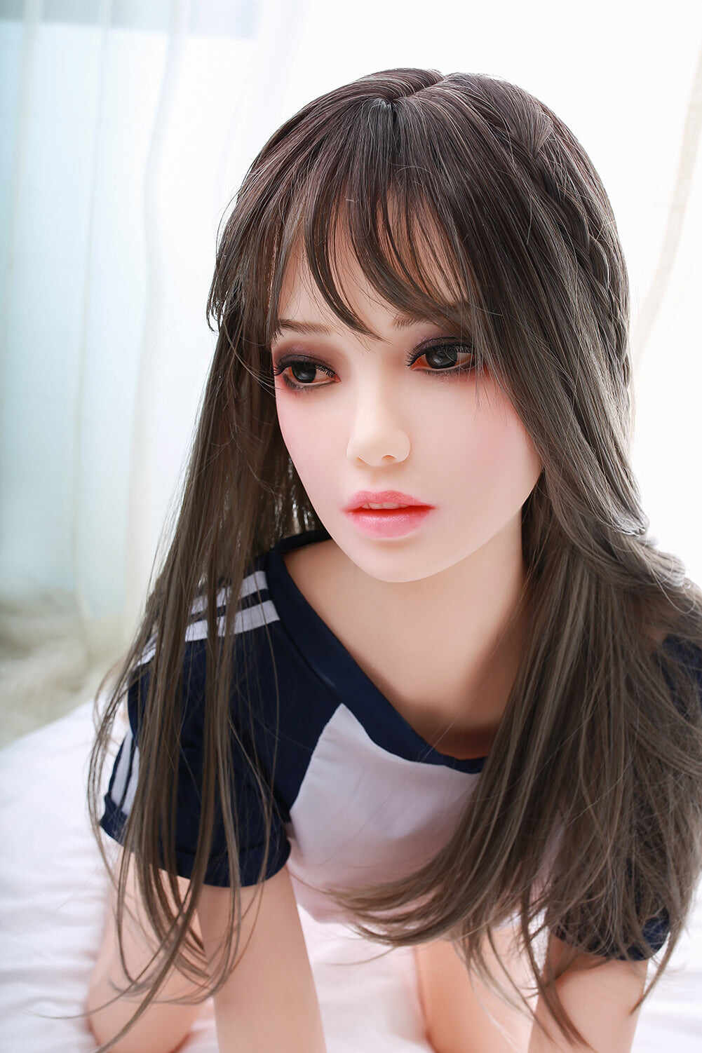 EU Stock - Aria 4.92ft / 150cm #144 Head TPE Pornstar Real-life Japanese Girl Sex Doll