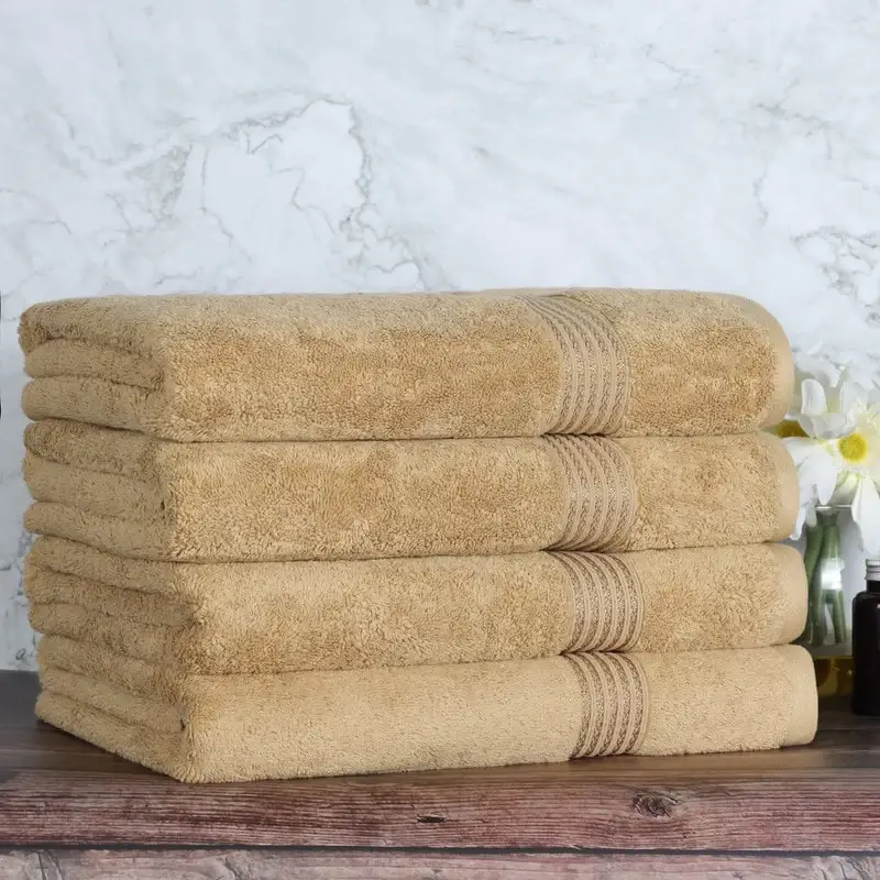 Blue Nile Mills Ibiza Egyptian Cotton Bath Towel, Set of 4