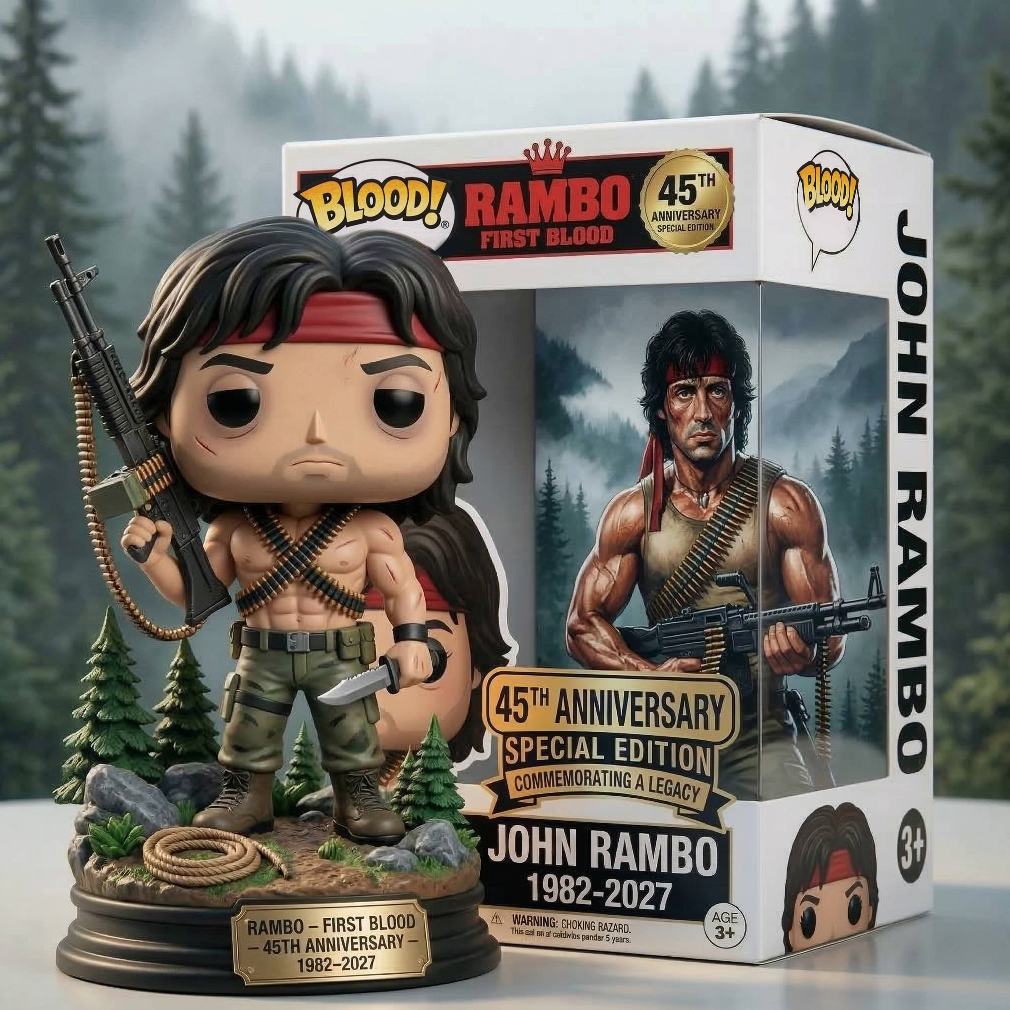 Rambo: First Blood 45th Anniversary Special Edition Pop!