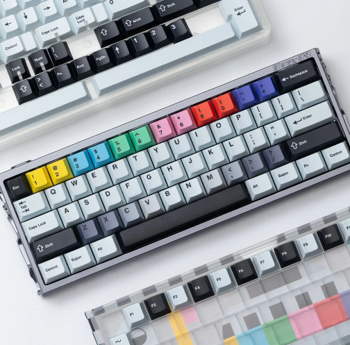 Ready to use Holy60 Keyboard Dark Gray with PBTfans No Signal