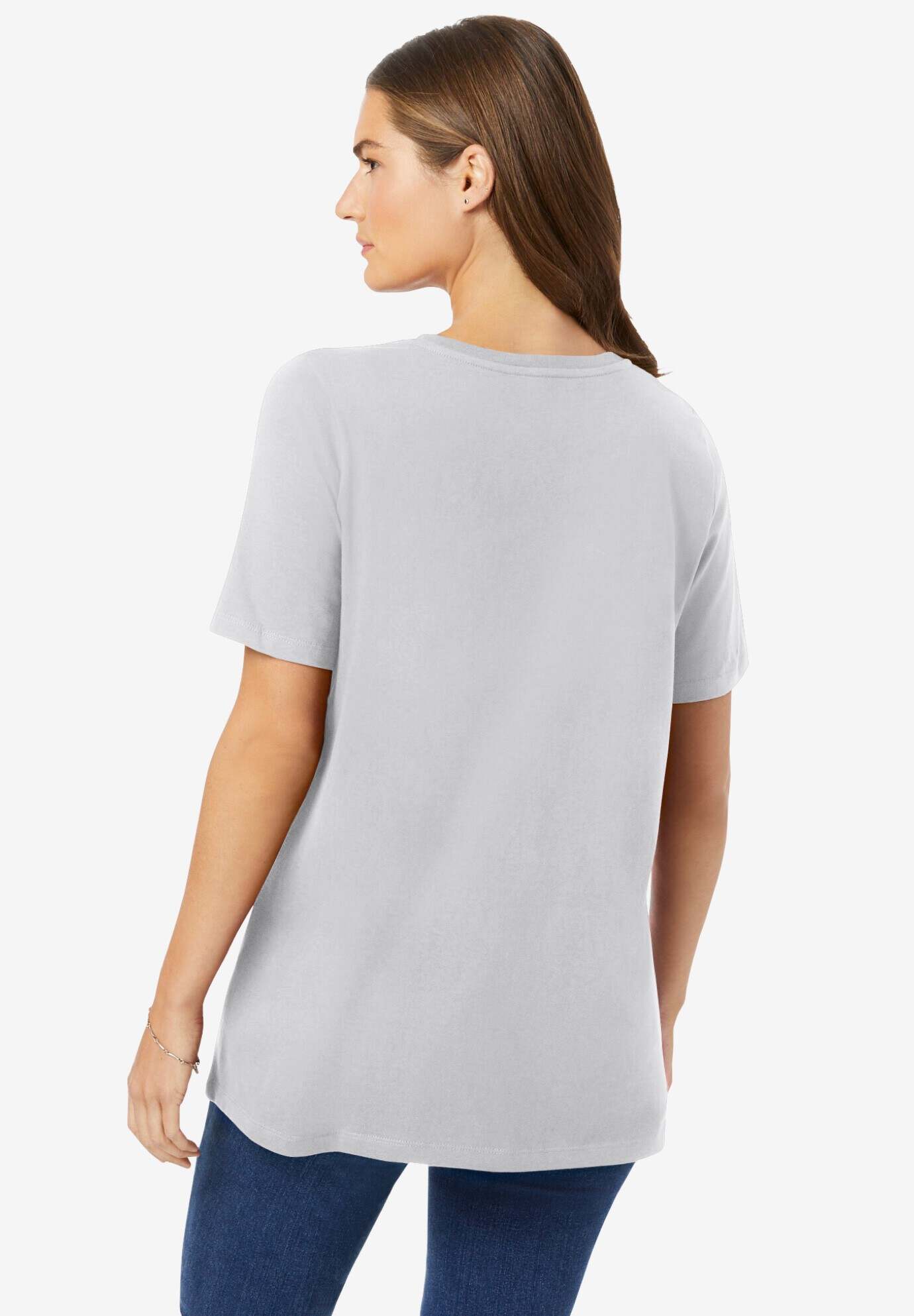 Perfect Short-Sleeve Crewneck Tee