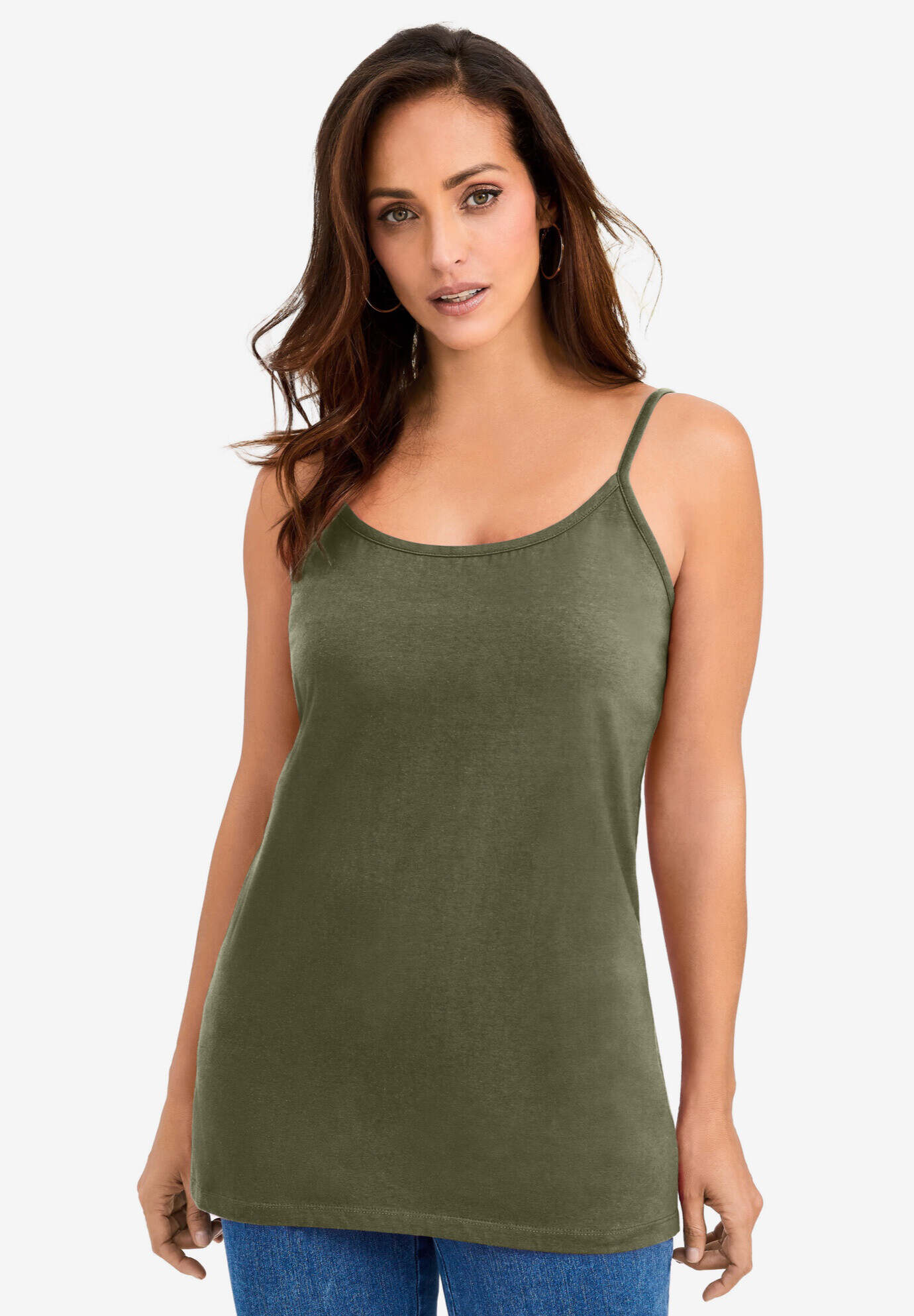 Stretch Cotton Cami