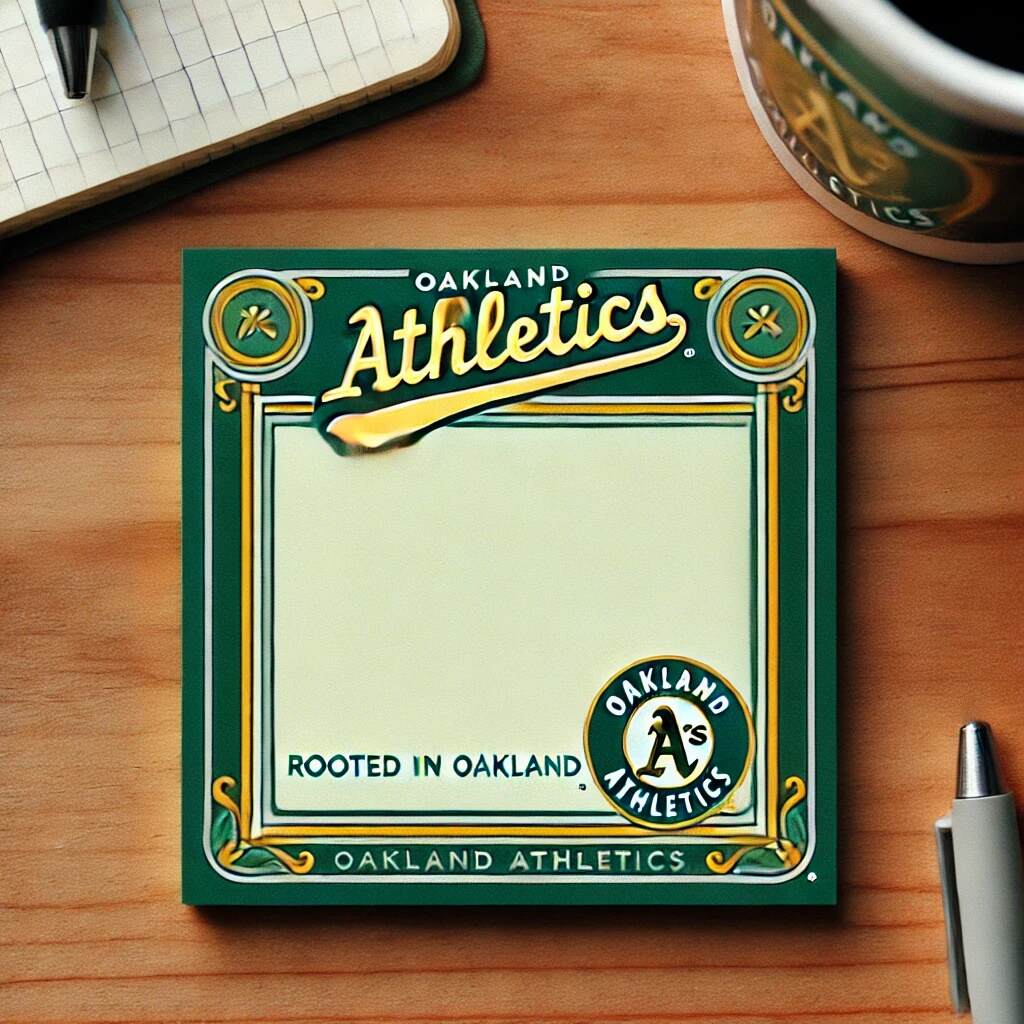 Baseball Team Sticky Notes