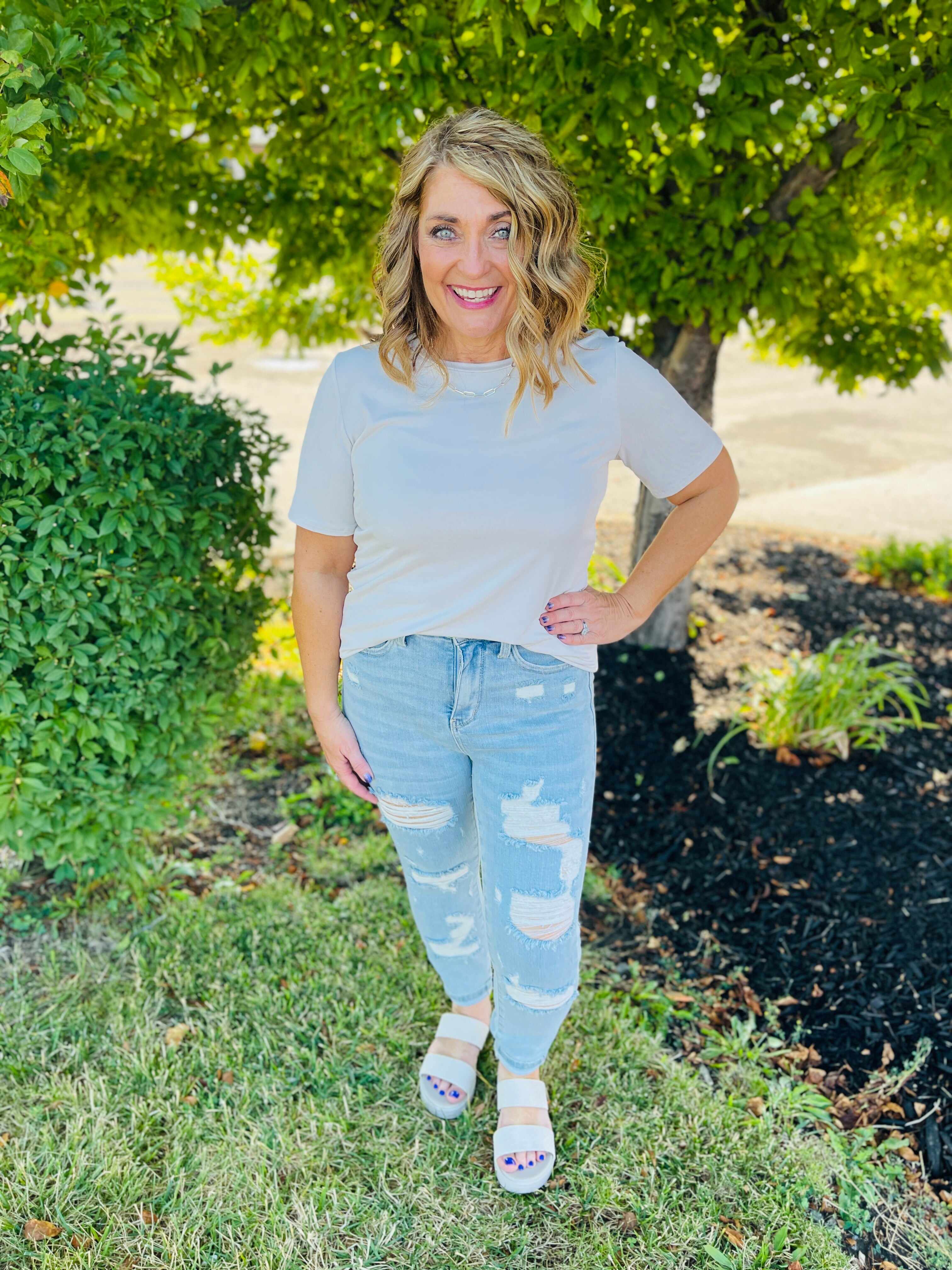 Tummy Control Skinny Jeans in Reg/Curvy Always in Control Restock