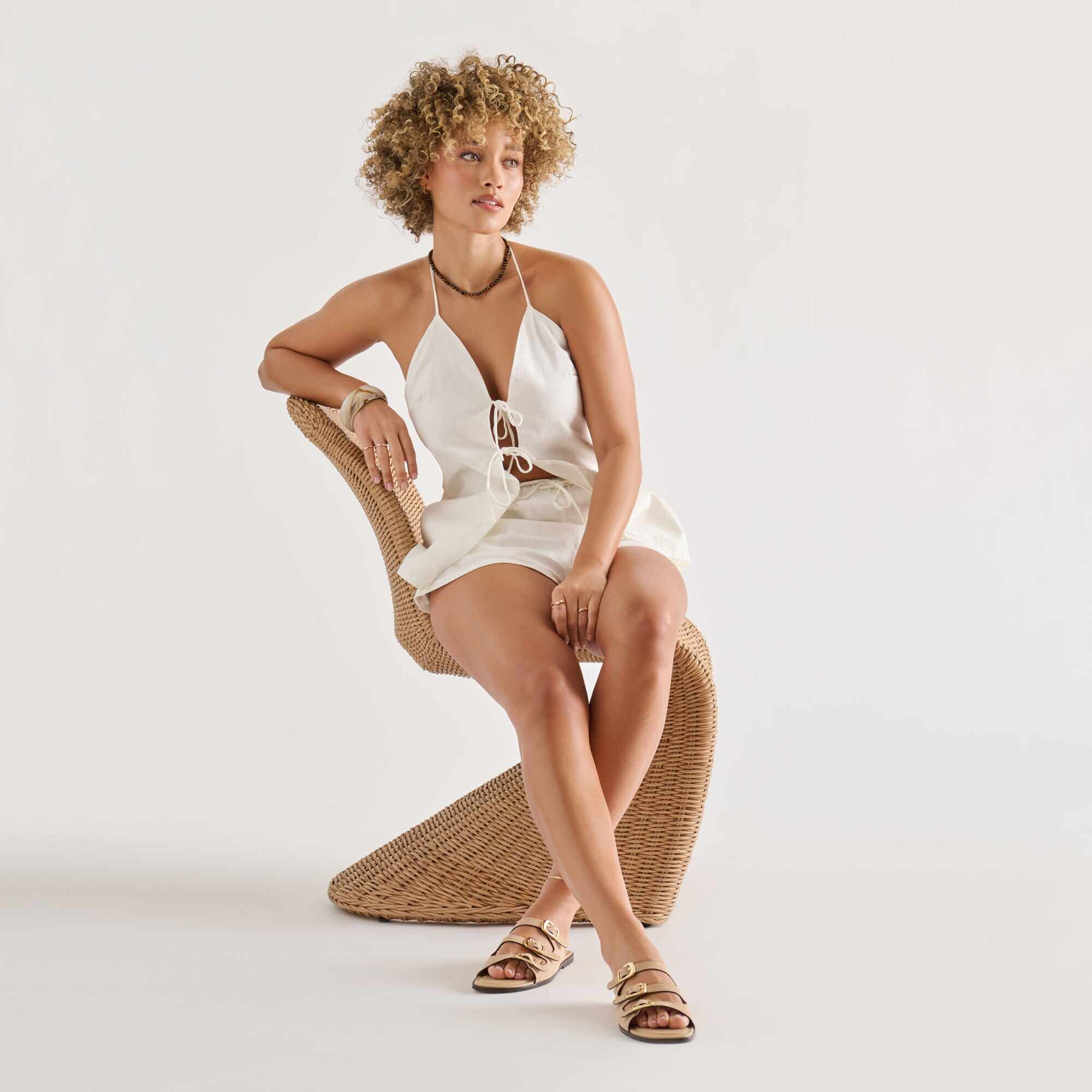 FIN SANDALS BAMBOO SUEDE