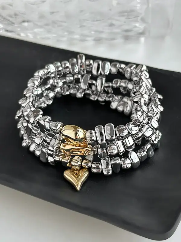 3 Pcs Geometric Bracelet Accessories