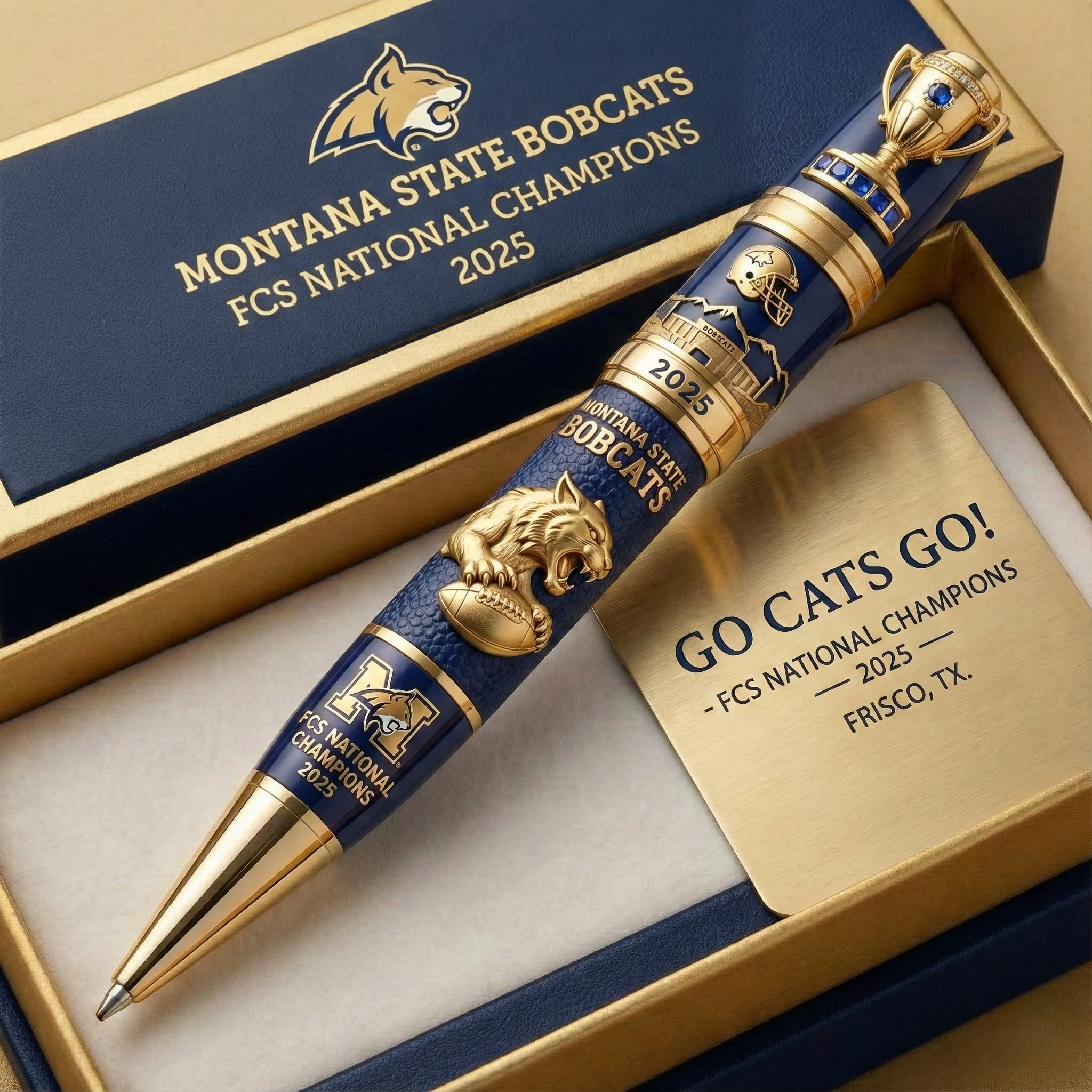 Montana State University Bobcats National Championship Commemorative Pen