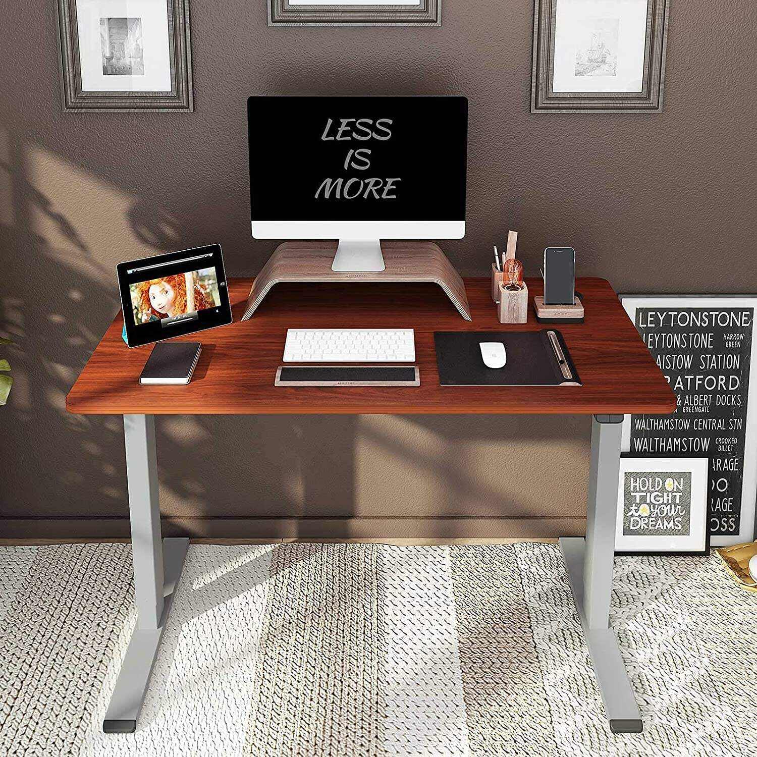 2024 New Electric Lift Computer Desk