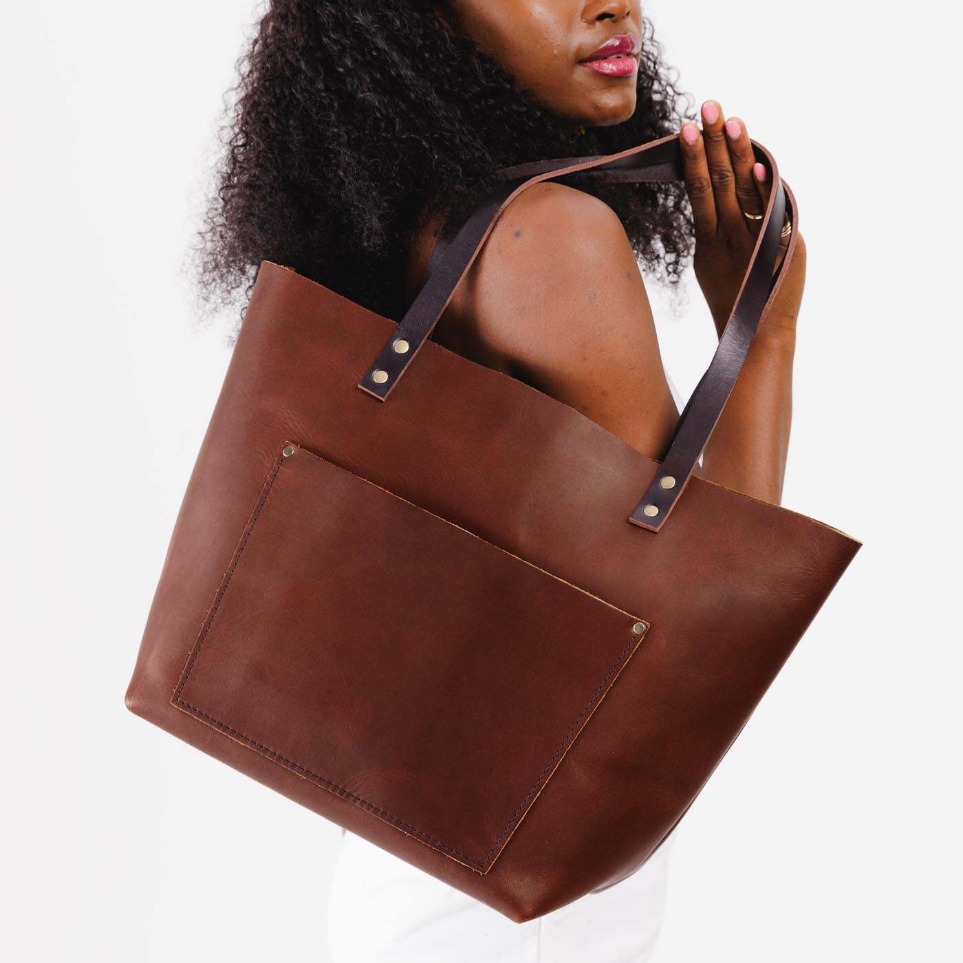 Leather Tote Bag