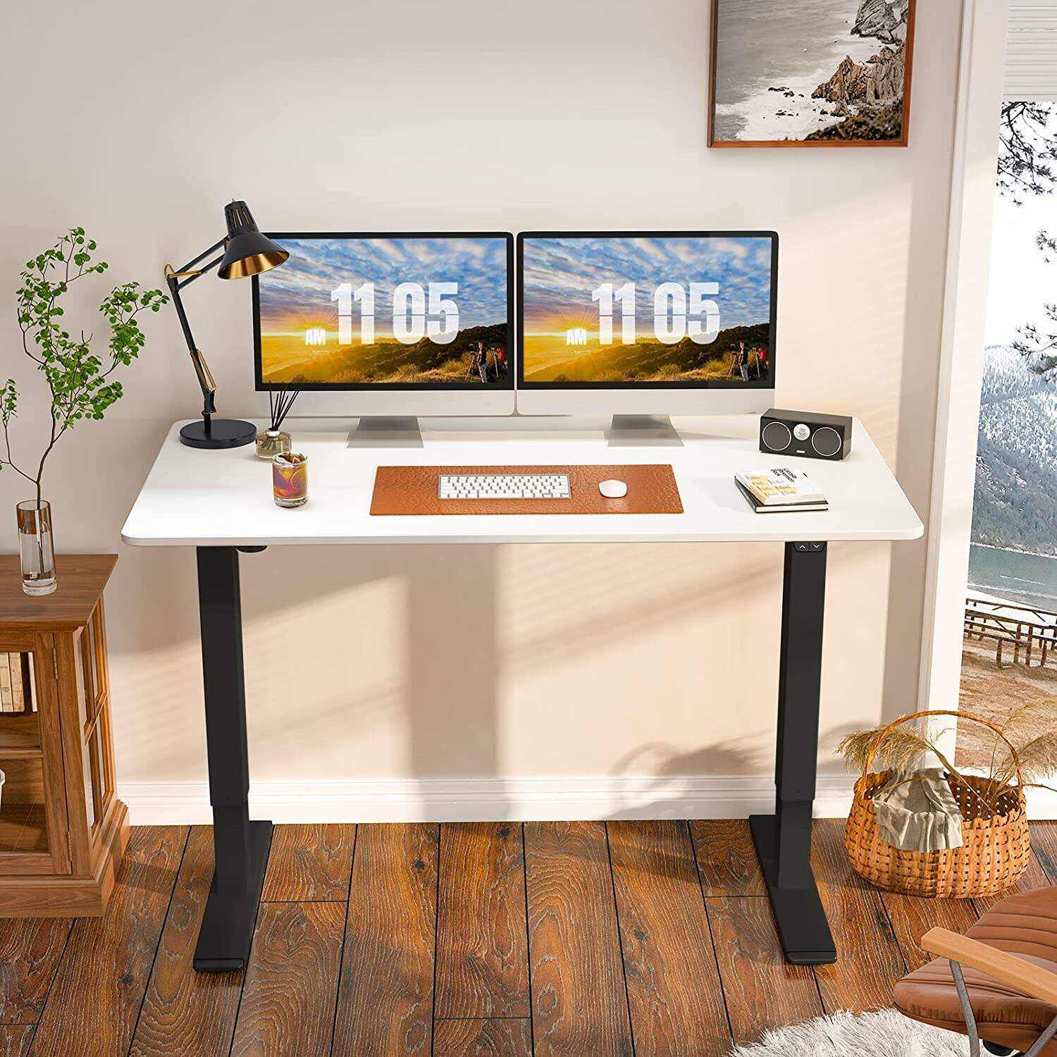 2024 New Electric Lift Computer Desk